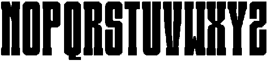Highland Regular otf (400) Font UPPERCASE