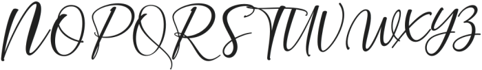 Highland-Signature otf (400) Font UPPERCASE