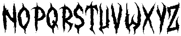 Highlands Regular otf (400) Font LOWERCASE