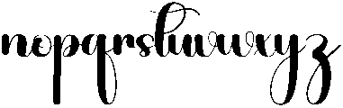 Highlight Regular otf (300) Font LOWERCASE