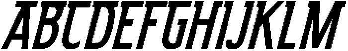 Highmark Italic Italic otf (400) Font UPPERCASE