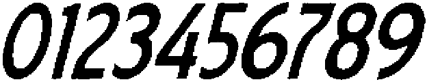 Highmark Rough Italic Italic Italic otf (400) Font OTHER CHARS
