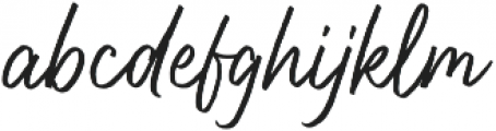 Highnorth otf (400) Font LOWERCASE
