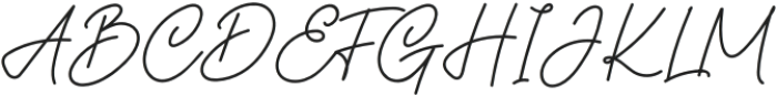 Highpath Signature otf (400) Font UPPERCASE