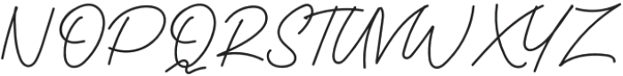 Highpath Signature otf (400) Font UPPERCASE