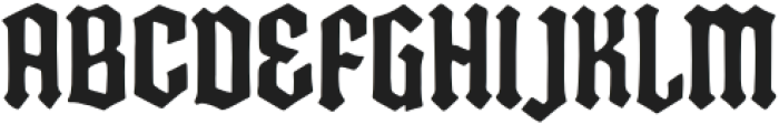 Highshade-Regular otf (400) Font UPPERCASE