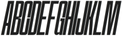 Hightone-ExtraLightItalic otf (200) Font UPPERCASE
