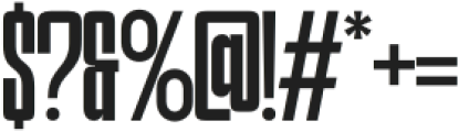 HightoneVol2-Regular otf (400) Font OTHER CHARS