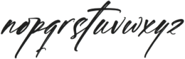 Highustle Italic otf (400) Font LOWERCASE