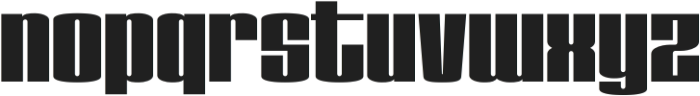 Highwater Regular otf (400) Font UPPERCASE