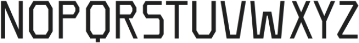 Highway 35 Sans otf (400) Font UPPERCASE
