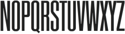 Highway 75 Condensed otf (400) Font UPPERCASE