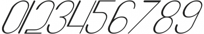 Highway Italic otf (400) Font OTHER CHARS
