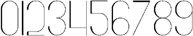 Highway Light otf (300) Font OTHER CHARS