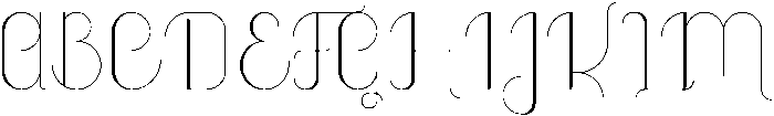 Highway Light otf (300) Font UPPERCASE