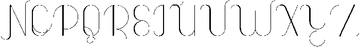 Highway Light otf (300) Font UPPERCASE