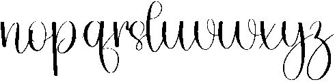 Highway Regular otf (400) Font LOWERCASE