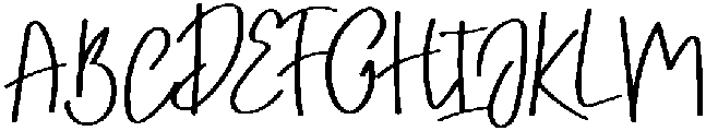 Highway Regular otf (400) Font UPPERCASE