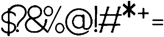 Higixu ttf (400) Font OTHER CHARS
