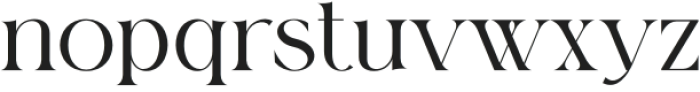 Higlean Regular otf (400) Font LOWERCASE