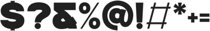 Higular Regular otf (400) Font OTHER CHARS