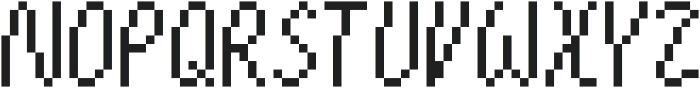 HikariByte ttf (400) Font UPPERCASE