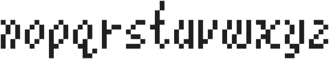 HikariByte ttf (400) Font LOWERCASE