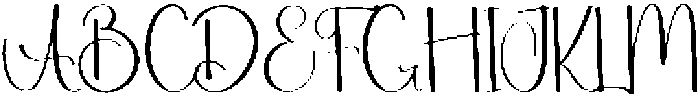 Hiking Regular otf (400) Font UPPERCASE