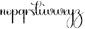 Hiking Regular otf (400) Font LOWERCASE