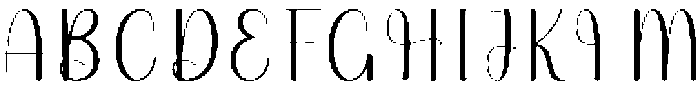 Hiking Regular otf (400) Font UPPERCASE