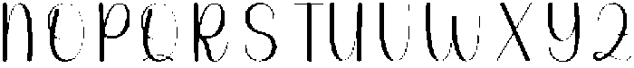 Hiking Regular otf (400) Font UPPERCASE