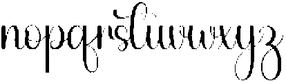 Hiking Regular otf (400) Font LOWERCASE