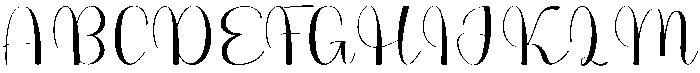 Hiking Regular otf (400) Font UPPERCASE