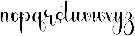Hiking Regular otf (400) Font LOWERCASE