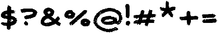 Hiking Trail Regular otf (400) Font OTHER CHARS