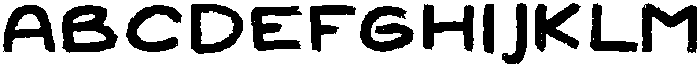 Hiking Trail Regular otf (400) Font UPPERCASE