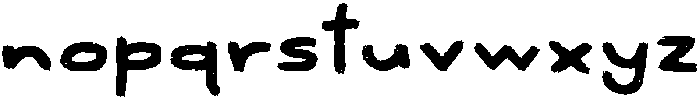 Hiking Trail Regular otf (400) Font LOWERCASE