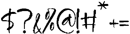 Hilarity Broadcast otf (400) Font OTHER CHARS