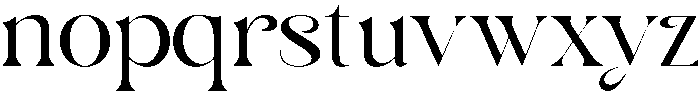 Hilda-Regular otf (400) Font LOWERCASE