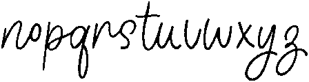 Hilda otf (400) Font LOWERCASE