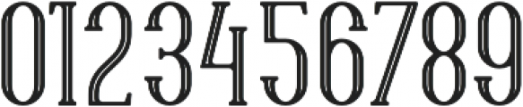 Hillenberg Inline otf (400) Font OTHER CHARS