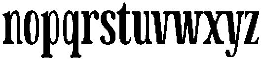 Hillfigure Dancing otf (400) Font LOWERCASE
