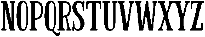 Hillfigure Normal otf (400) Font UPPERCASE