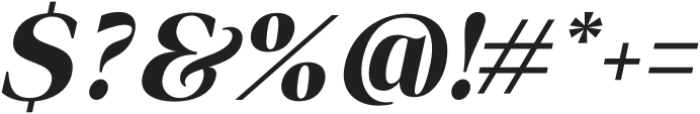 Hilsfiger-Italic otf (400) Font OTHER CHARS
