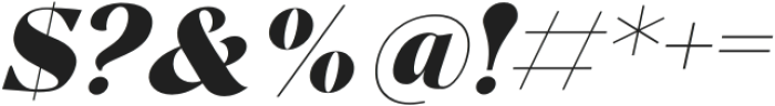 Hiluna Italic otf (400) Font OTHER CHARS