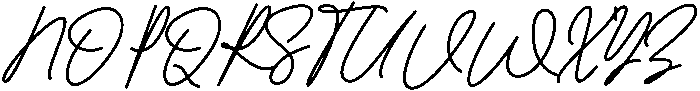 Himalaya-Regular otf (400) Font UPPERCASE