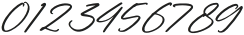 Himalaya Signature Italic otf (400) Font OTHER CHARS