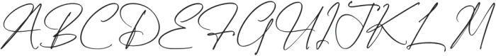Himalaya Signature otf (400) Font UPPERCASE