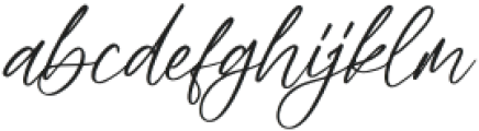 Himalaya Signature otf (400) Font LOWERCASE