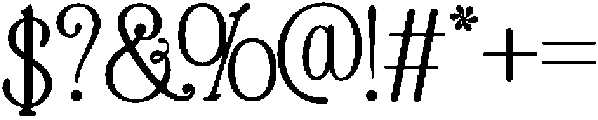 Himoria Miravelle Regular otf (400) Font OTHER CHARS